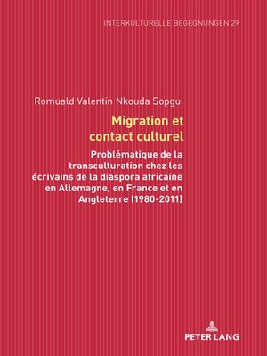cover image of Migration et contact culturel